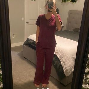 greys anatomy scrub set